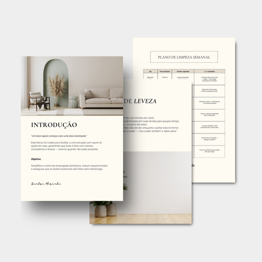 Cronograma de Limpeza